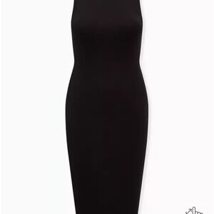 Elegant Black Sleeveless Dress